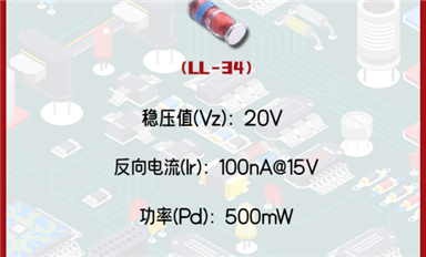 穩(wěn)壓二極管ZMM20：性能穩(wěn)定、可靠的保護元件